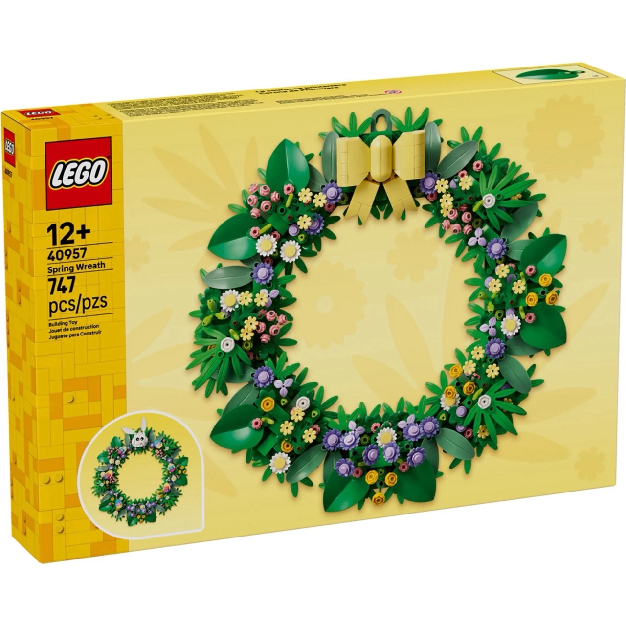 LEGO 40957 春季花圈Spring Wreath LEGO® Iconic系列