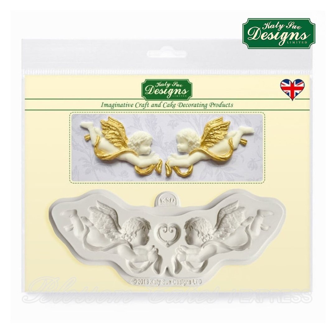 Katy Sue Ornamental Cherubs - Silicone Mould