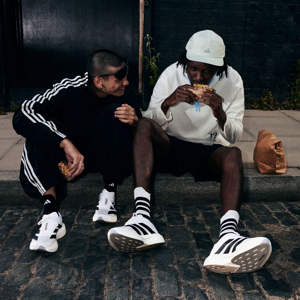 ADIDAS 慢跑鞋 ADIZERO EVO SL 白黑色 運動鞋 男 JH6206