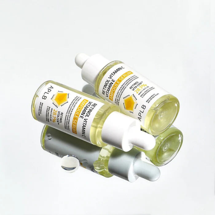 APLB Retinol, Vitamin C & E Whitening & Firming Ampoule Serum 40ml 736667