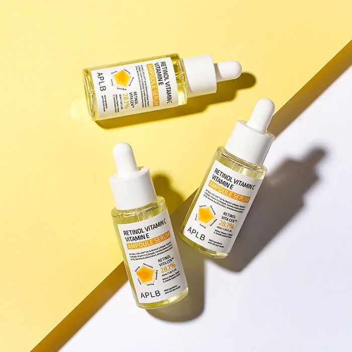 APLB Retinol, Vitamin C & E Whitening & Firming Ampoule Serum 40ml 736667