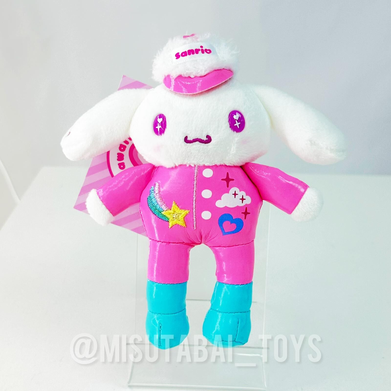 Sanrio Cinnomoroll 原宿限定長腿掛件公仔