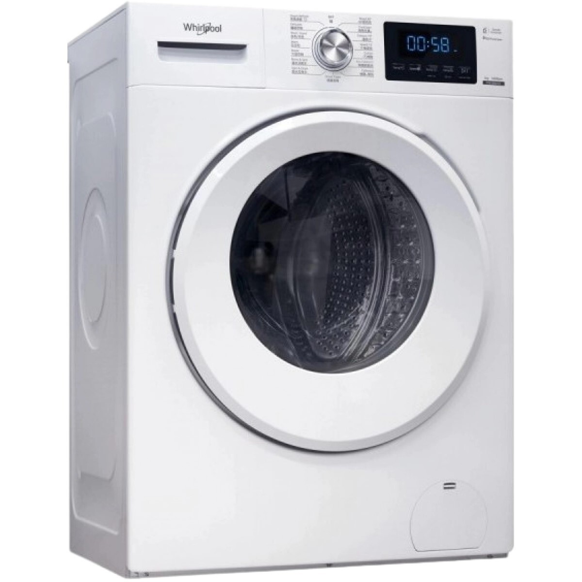 惠而浦 Whirlpool   FRAL80412(已飛頂820mm高)‧8公斤/1400轉‧變頻蒸氣‧前置式洗衣機-香港行貨-原廠2年全機及10年摩打保養‧