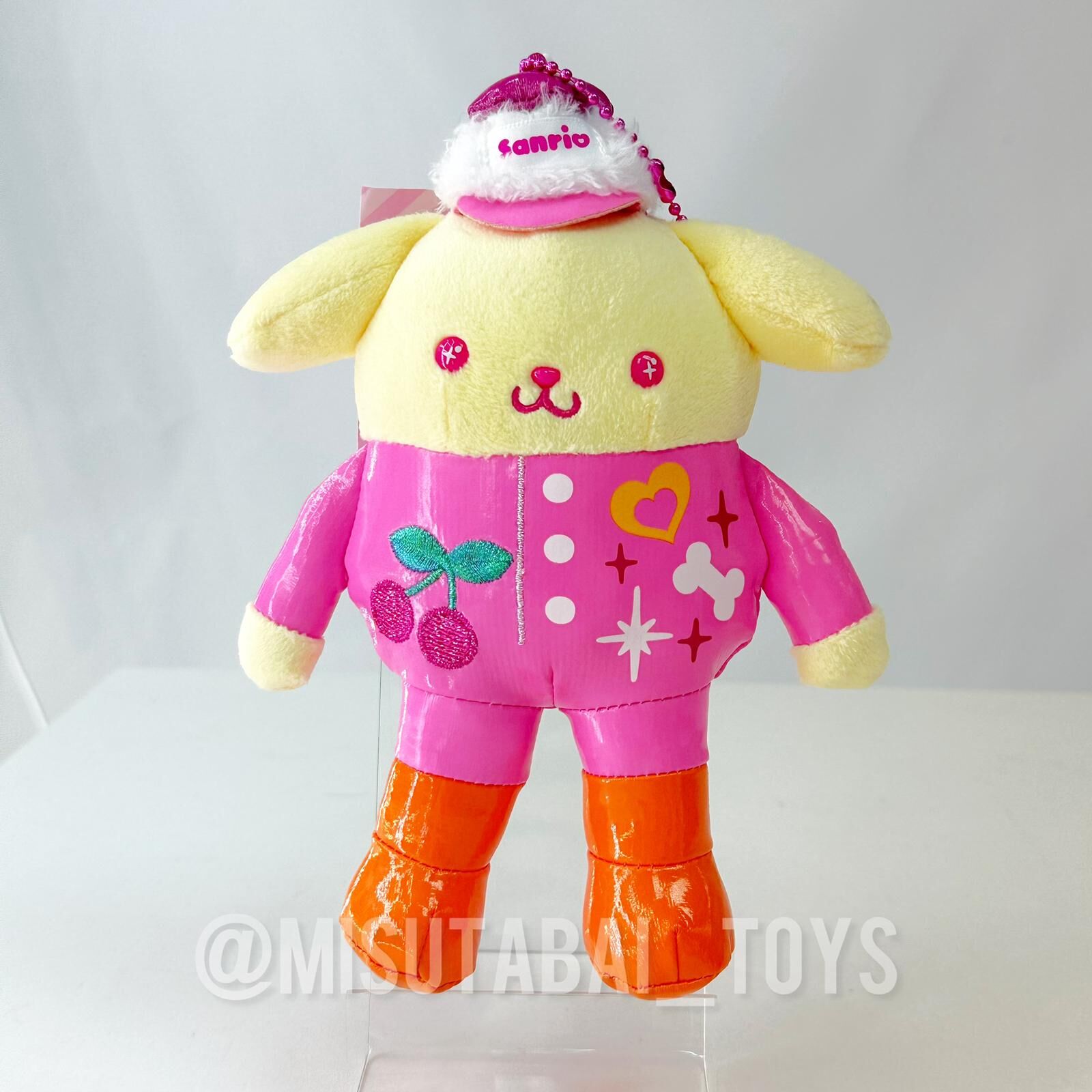 Sanrio 布甸狗原宿限定長腿掛件公仔