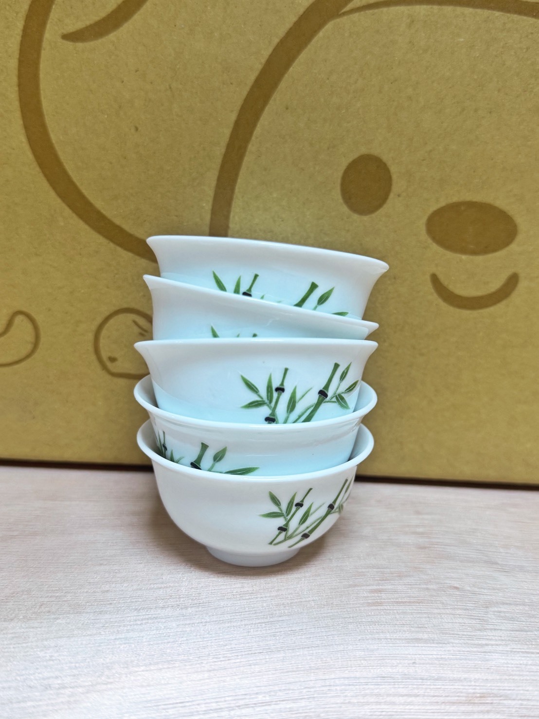 花蓮分會｜竹葉小茶杯（5入100元）