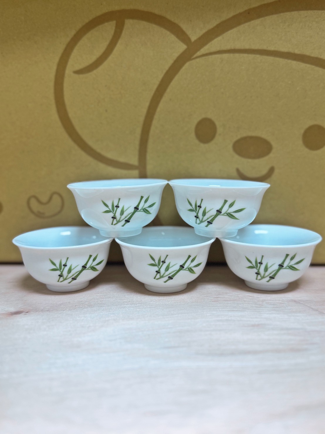 花蓮分會｜竹葉小茶杯（5入100元）