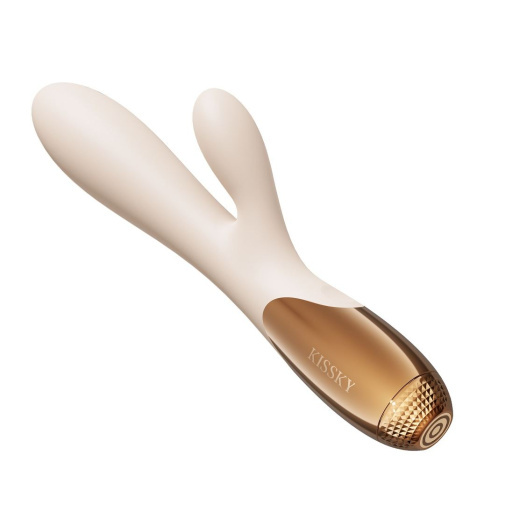 Kissky Crave Bunny Rabbit Vibrator Nude