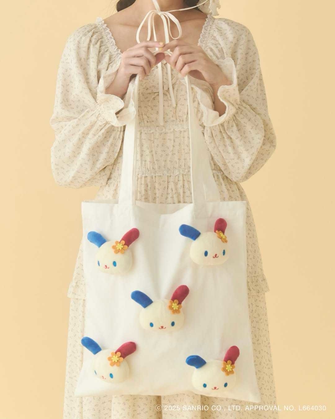 日本限定 三麗鷗娃娃托特包