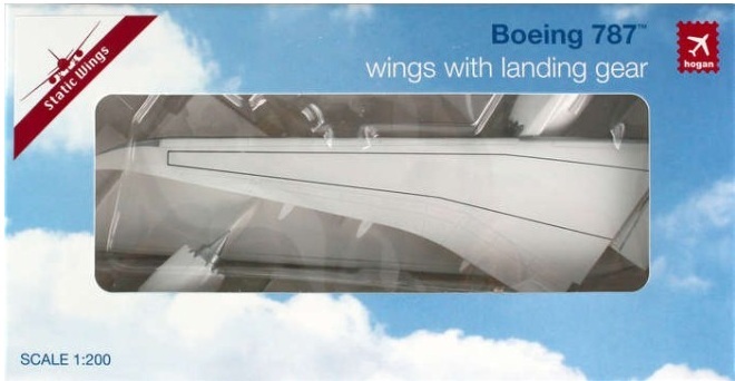 Hogan wings 1/200 波音787機翼配件 附輪