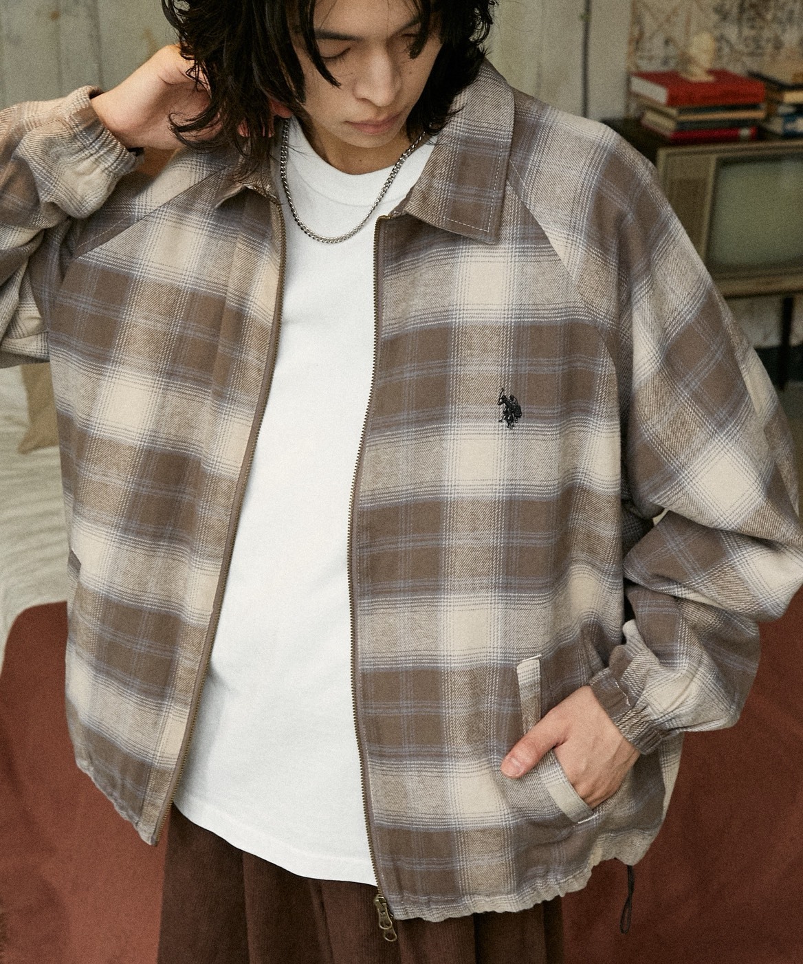 <狂殺5折快搶!💥>U.S. POLO ASSN. x PUBLUX 別注 燈心絨 翻領 外套 4色