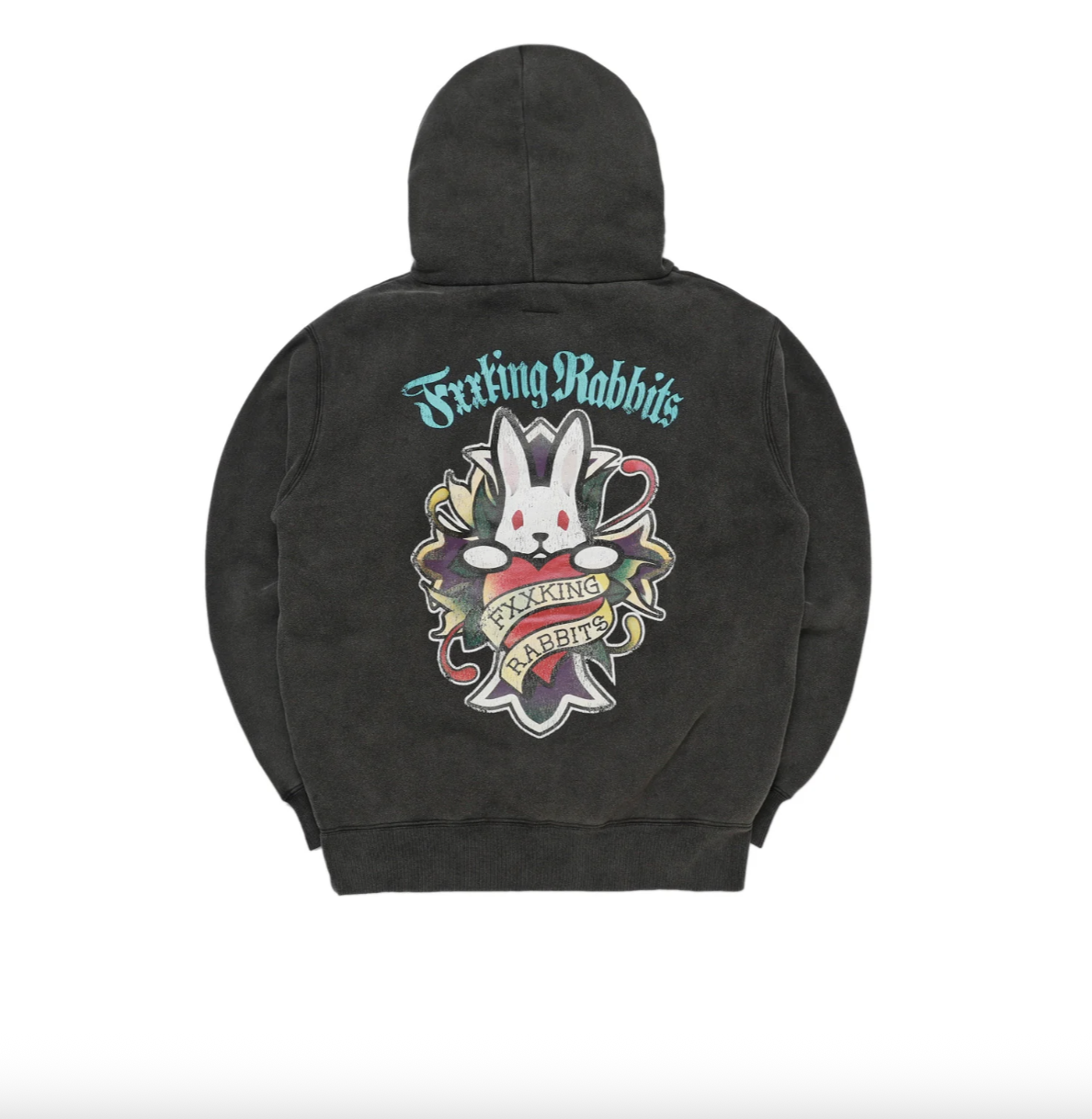 【#FR2】0124發售 Frost Wash Cross Rabbits Tattoo Hoodie