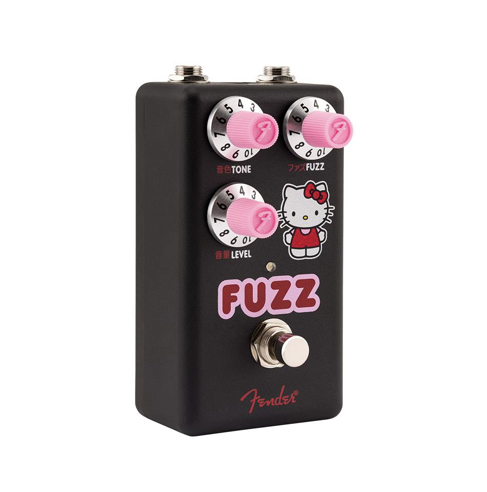 Fender Fender x Hello Kitty Fuzz Pedal Black 聯名款效果器 第 3 張圖片｜三峽效果器