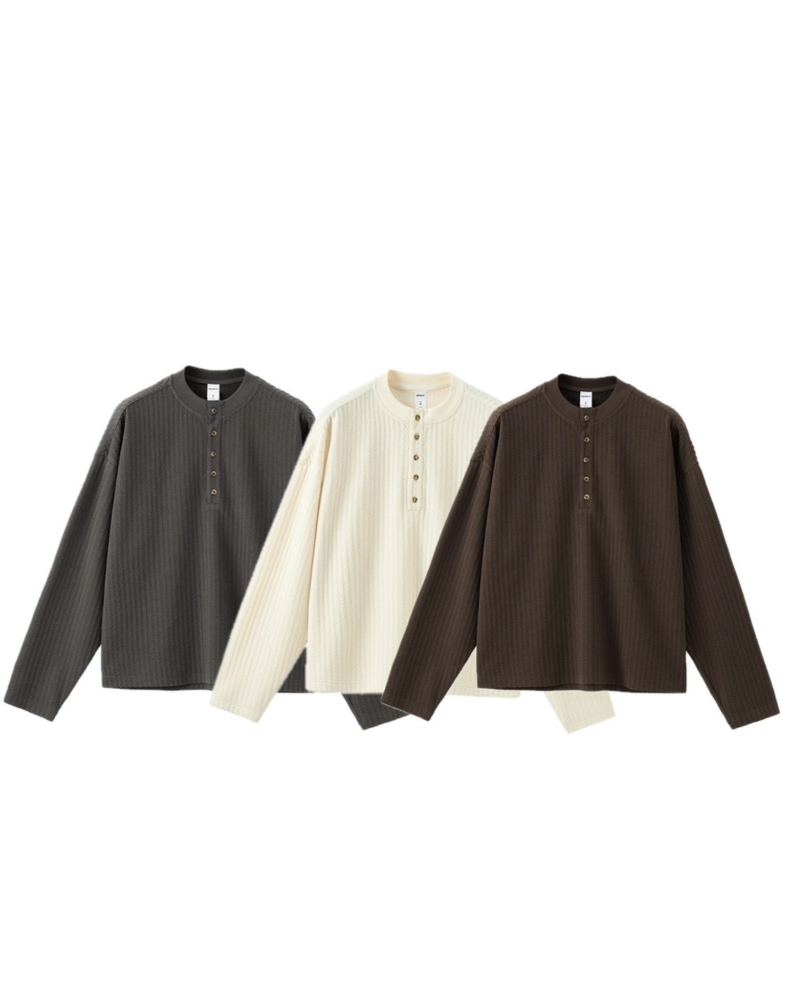 老錢風 亨利領 慵懶 打底衫 #長袖