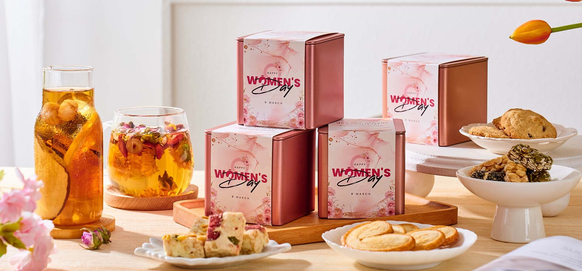 婦女節商務禮品 花茶禮盒 香港企業贈品