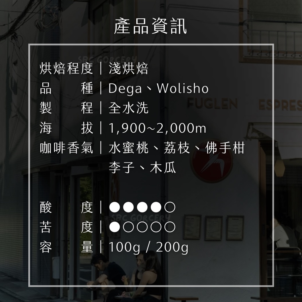 【即將抵台】𝗙𝘂𝗴𝗹𝗲𝗻 挪威候鳥咖啡 GOGUGU/ETHIOPIA