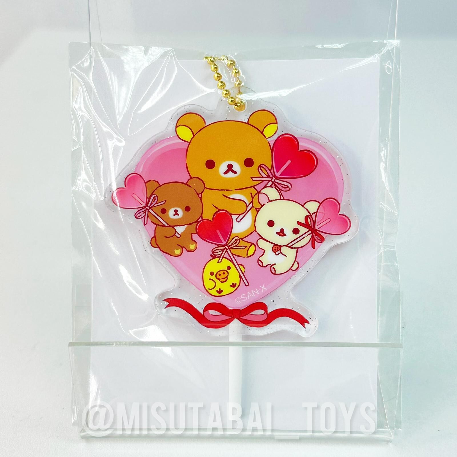 鬆弛熊 Rilakkuma 心心波板糖