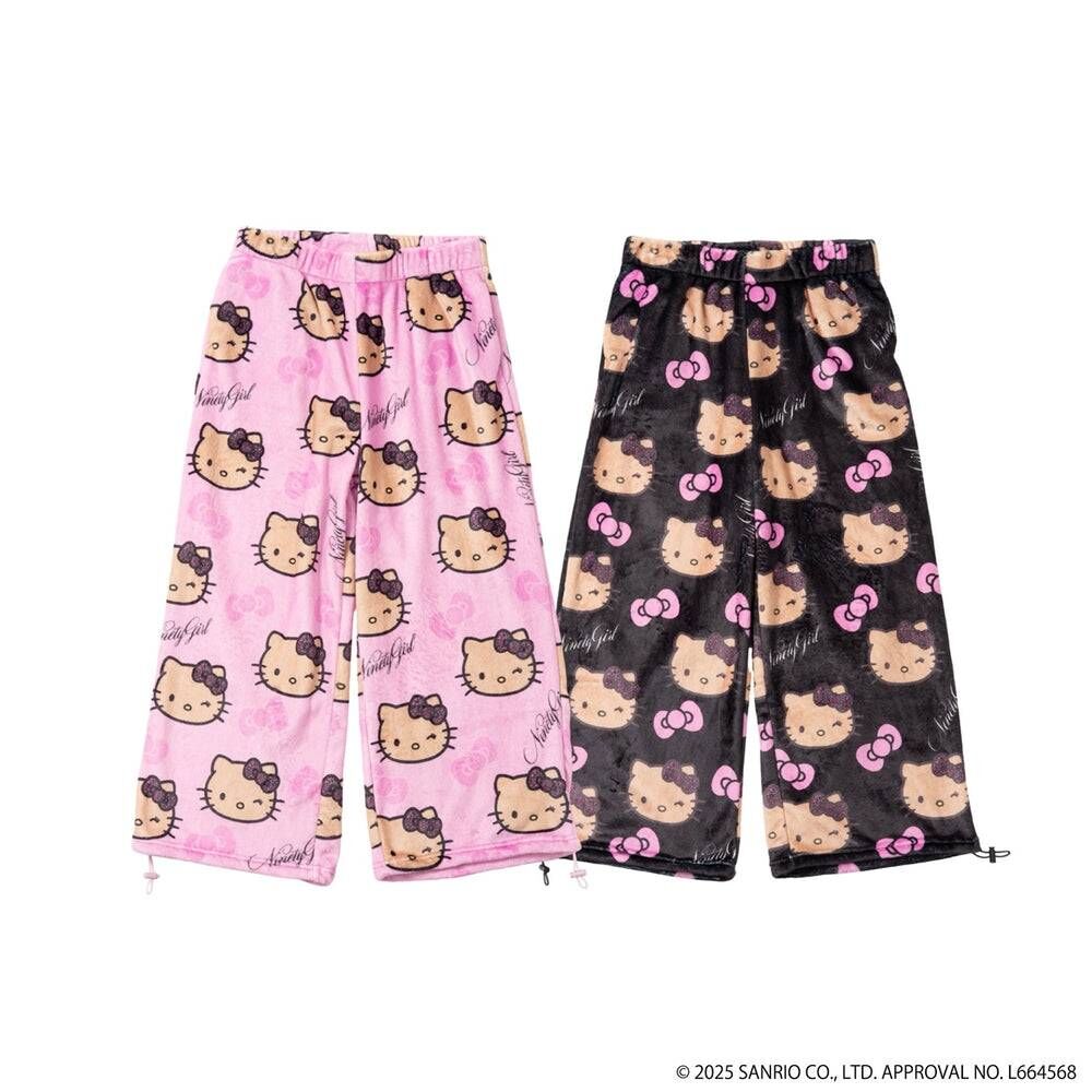 【9090 girl】0124發售 ×HELLO KITTY Mocomoco Gal Pants