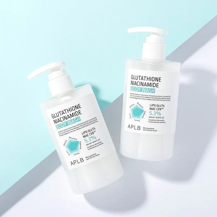 APLB Glutathione Niacinamide (Vitamin B3) Shower Gel 300ml 736667