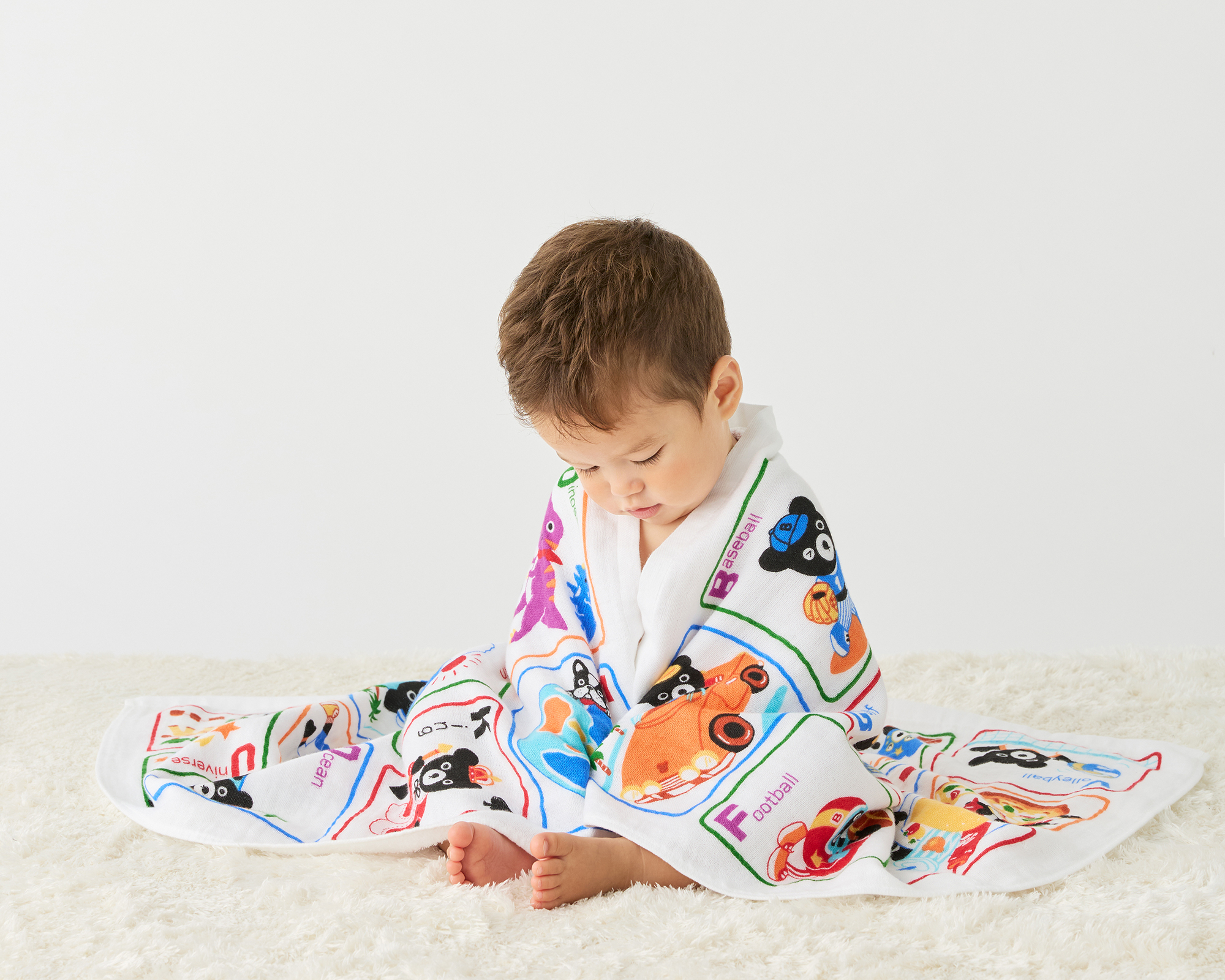 紗布浴巾（今治毛巾）-DOUBLE_B-多色