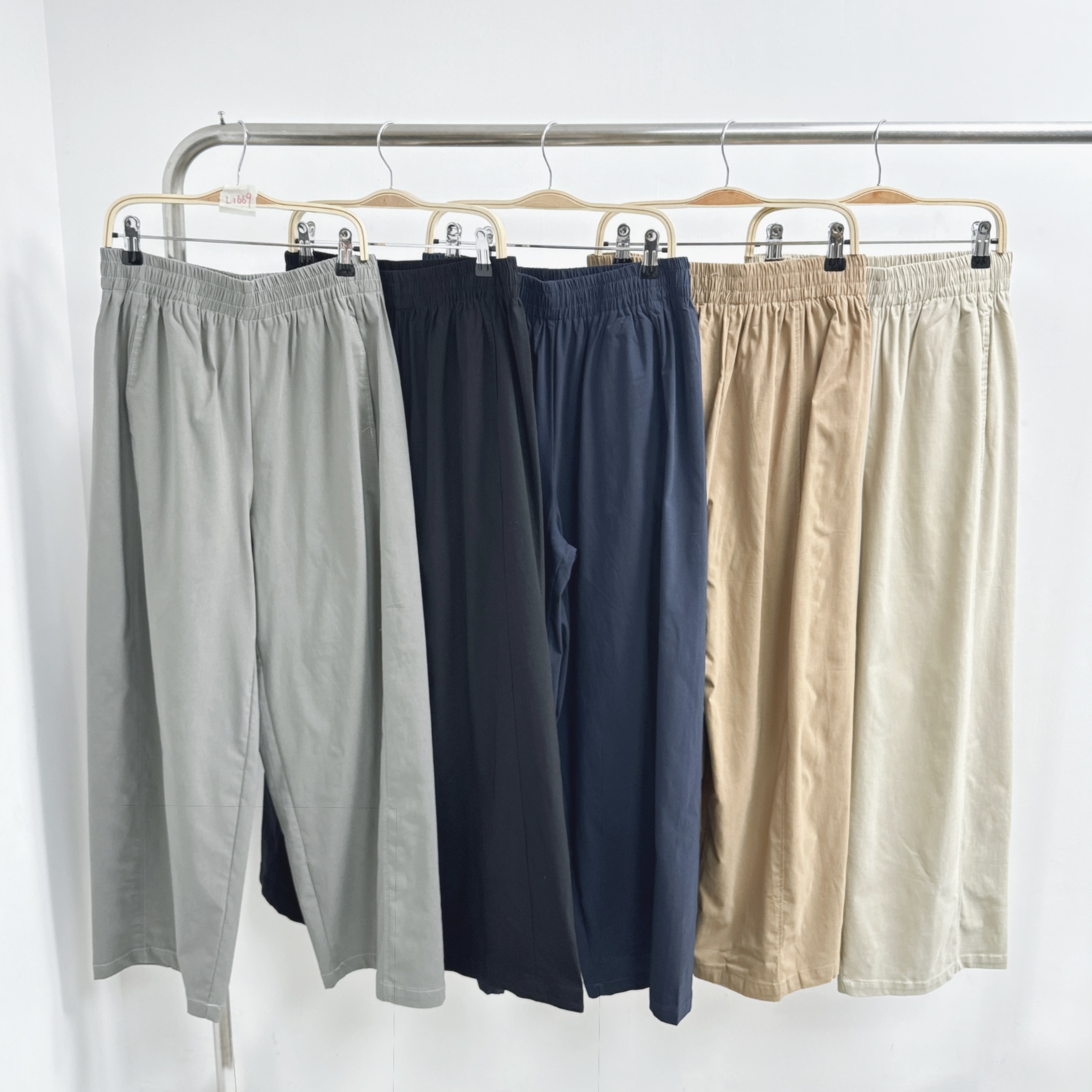 車骨微彈性9分闊褲 (B10-B14)