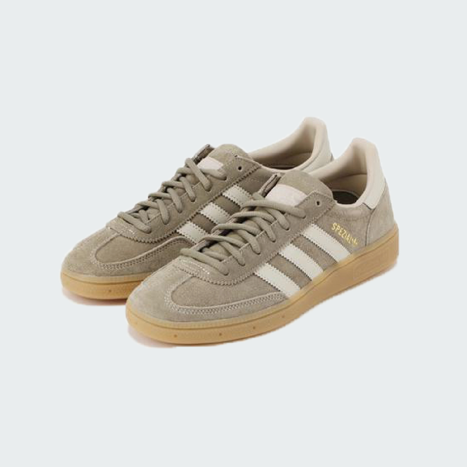 【 adidas HANDBALL SPEZIAL 復古麂皮鞋款 - 陶土綠 】