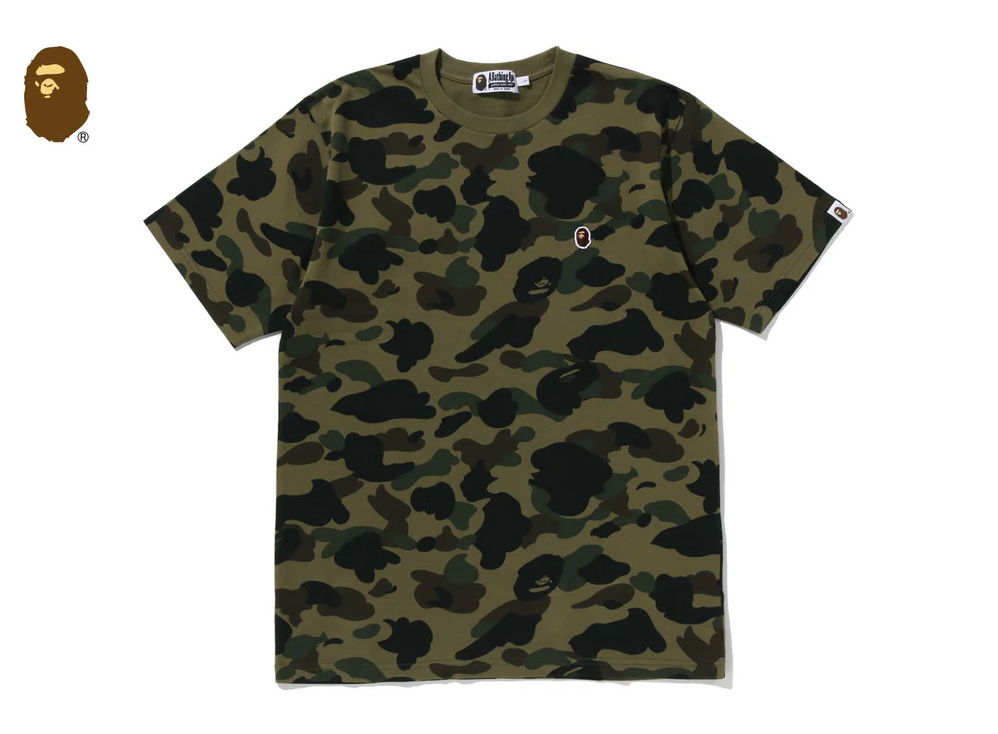 【BAPE男生】0124 發售 1ST CAMO ONE POINT TEE