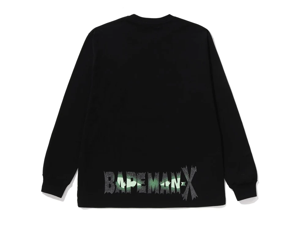 【BAPE男生】0124 發售 正反面薄長 BAPEMAN-X LS TEE