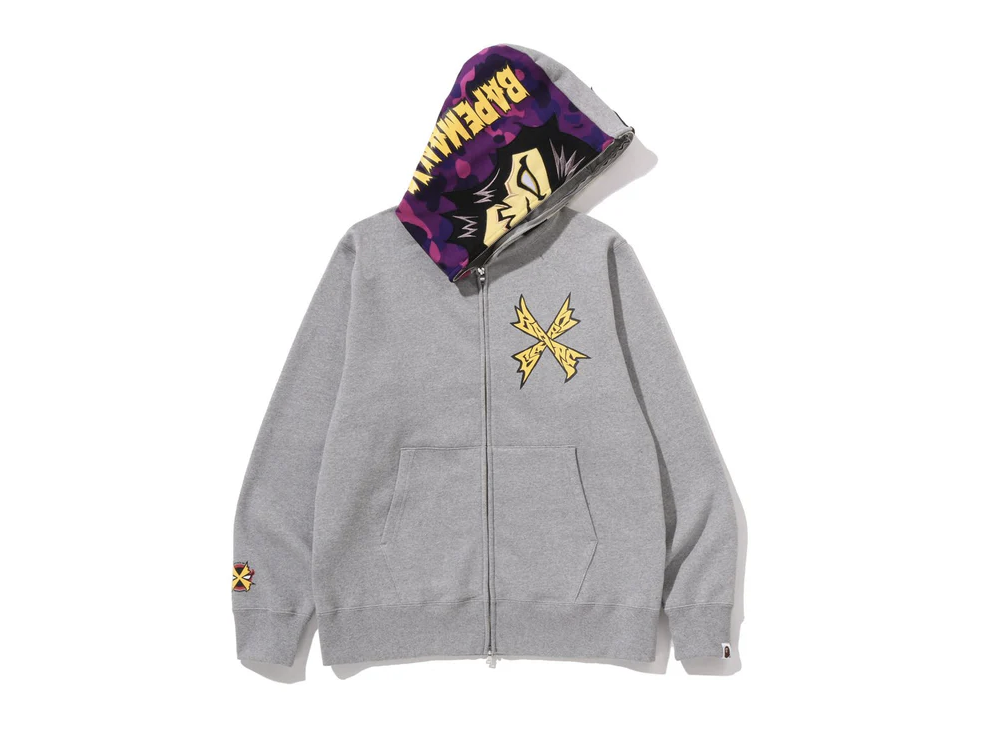 【BAPE男生】0124 發售 BAPEMAN-X FULL ZIP HOODIE