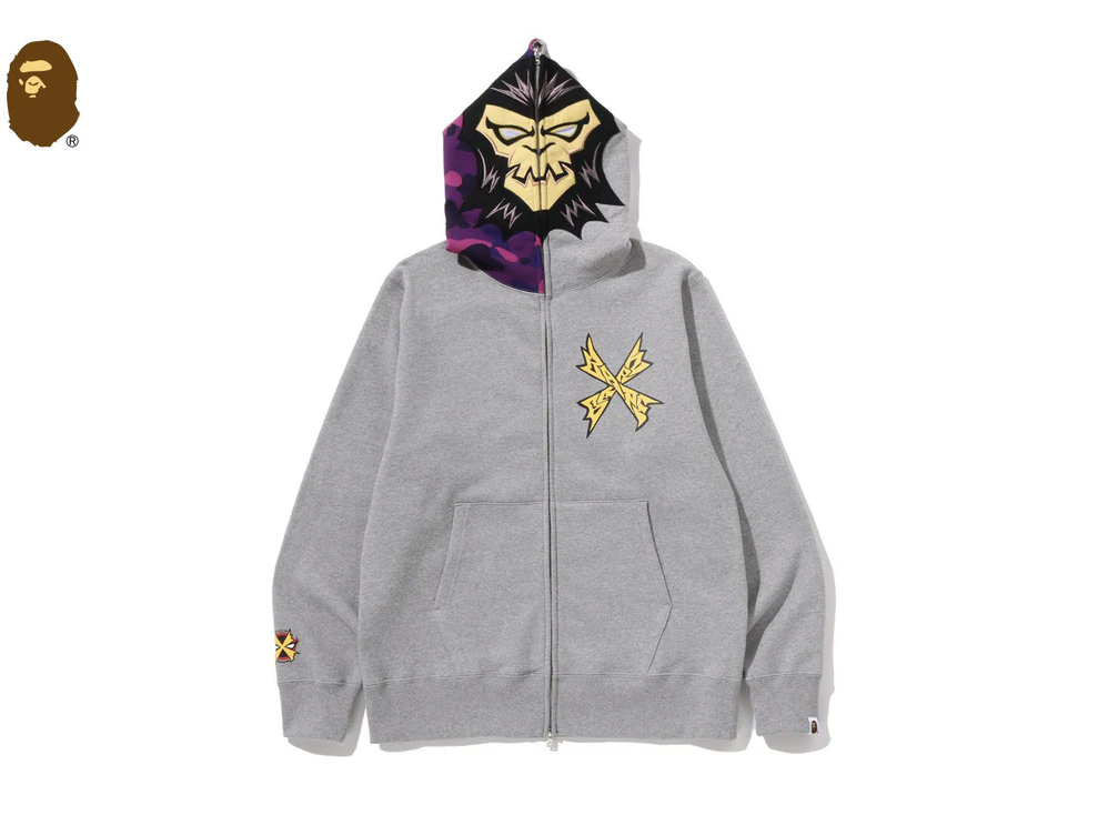 【BAPE男生】0124 發售 BAPEMAN-X FULL ZIP HOODIE