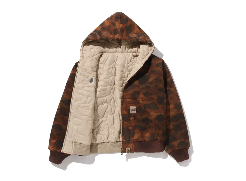 【BAPE男生】0124 發售 雙面穿重磅 SOLID 1ST CAMO REVERSIBLE SHARK ZIP HEAVY JACKET