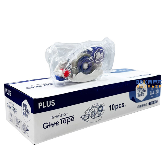 PLUS 台灣普樂士 豆豆貼SPIN ECO TG-610-10P 10入