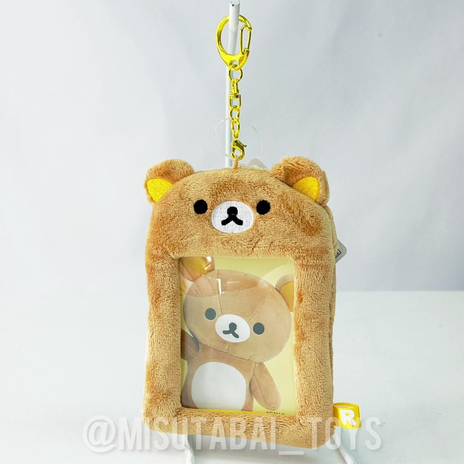 鬆弛熊 Rilakkuma Plush Photo Keychain