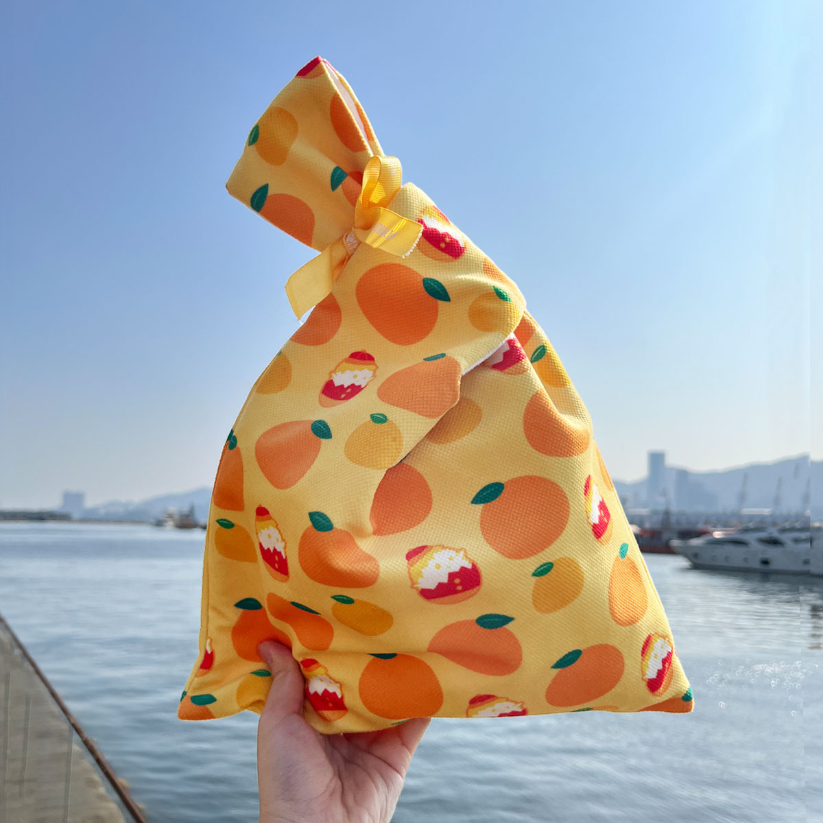 幸運大吉和風手挽袋