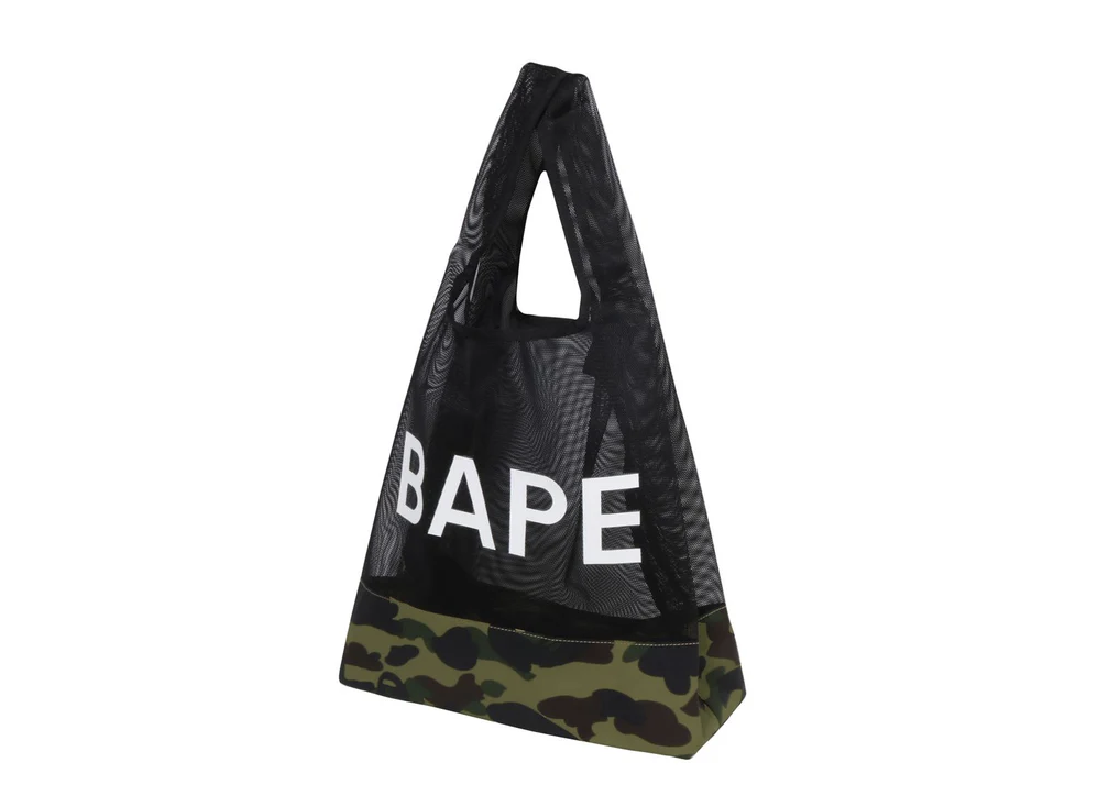 【BAPE配件】0124 發售 1ST CAMO MESH BAG