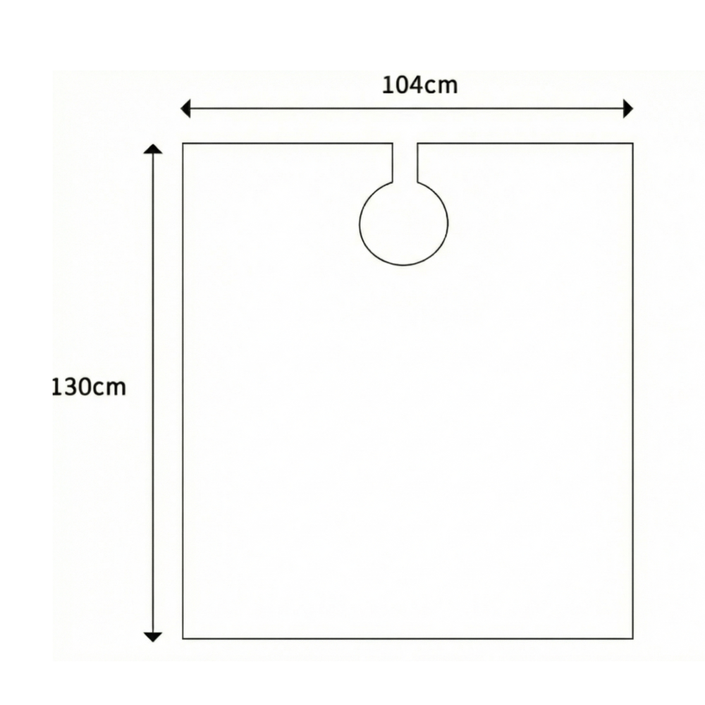 新款 兒童素面皺布圍巾