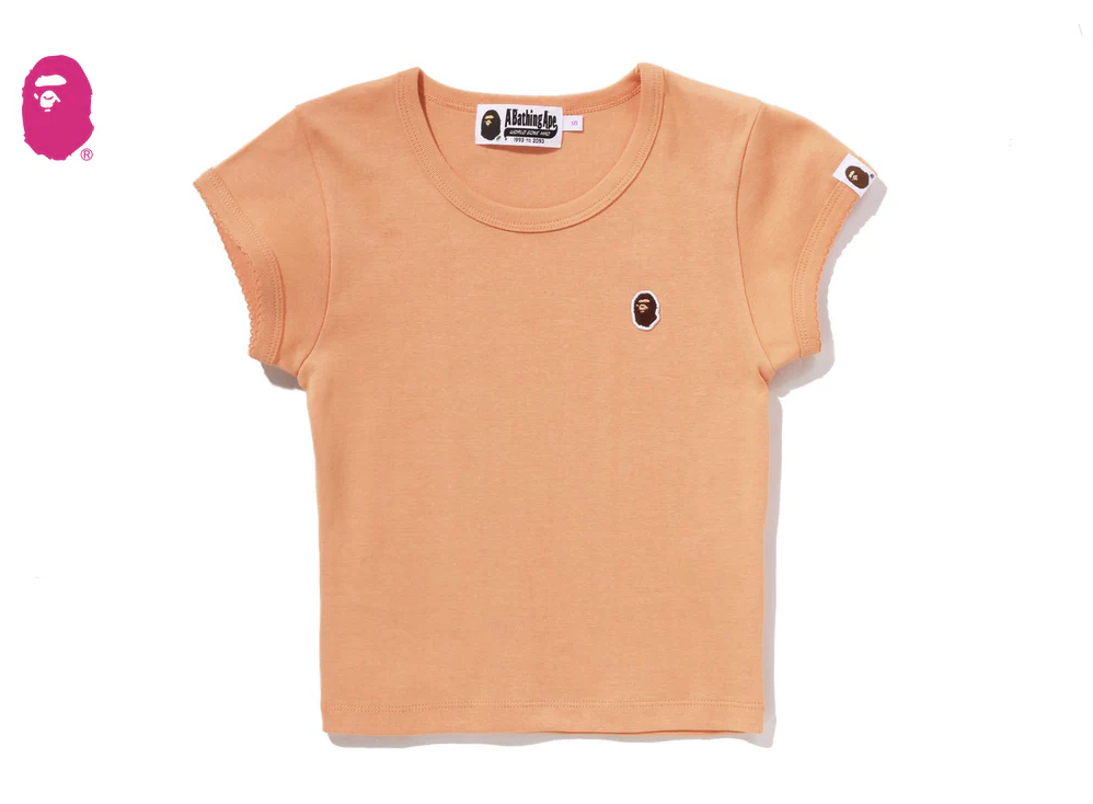 【BAPE女生】0124 發售 APE HEAD ONE POINT CROPPED TEE