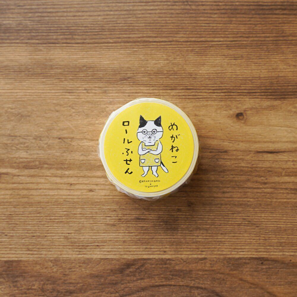 柴田ケイコ「貓咪眼鏡店」捲式便利貼 / 手紙社 / JAPAN