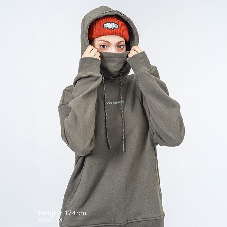 中性長袖保暖面罩帽T_SANDIA