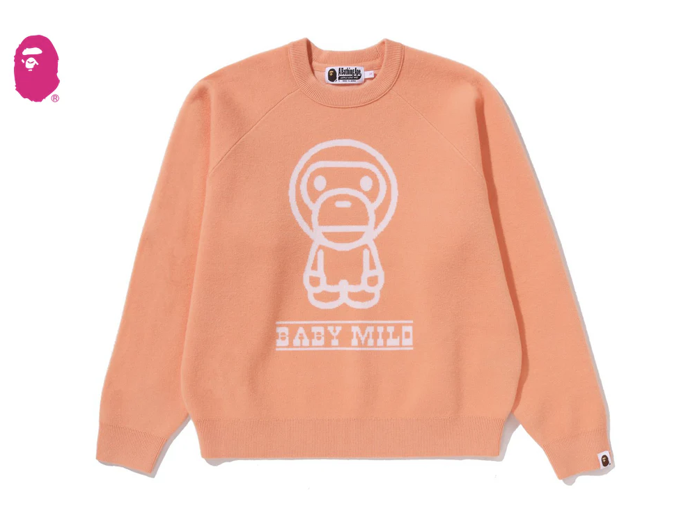【BAPE女生】0124 發售 BABY MILO KNIT SWEATER