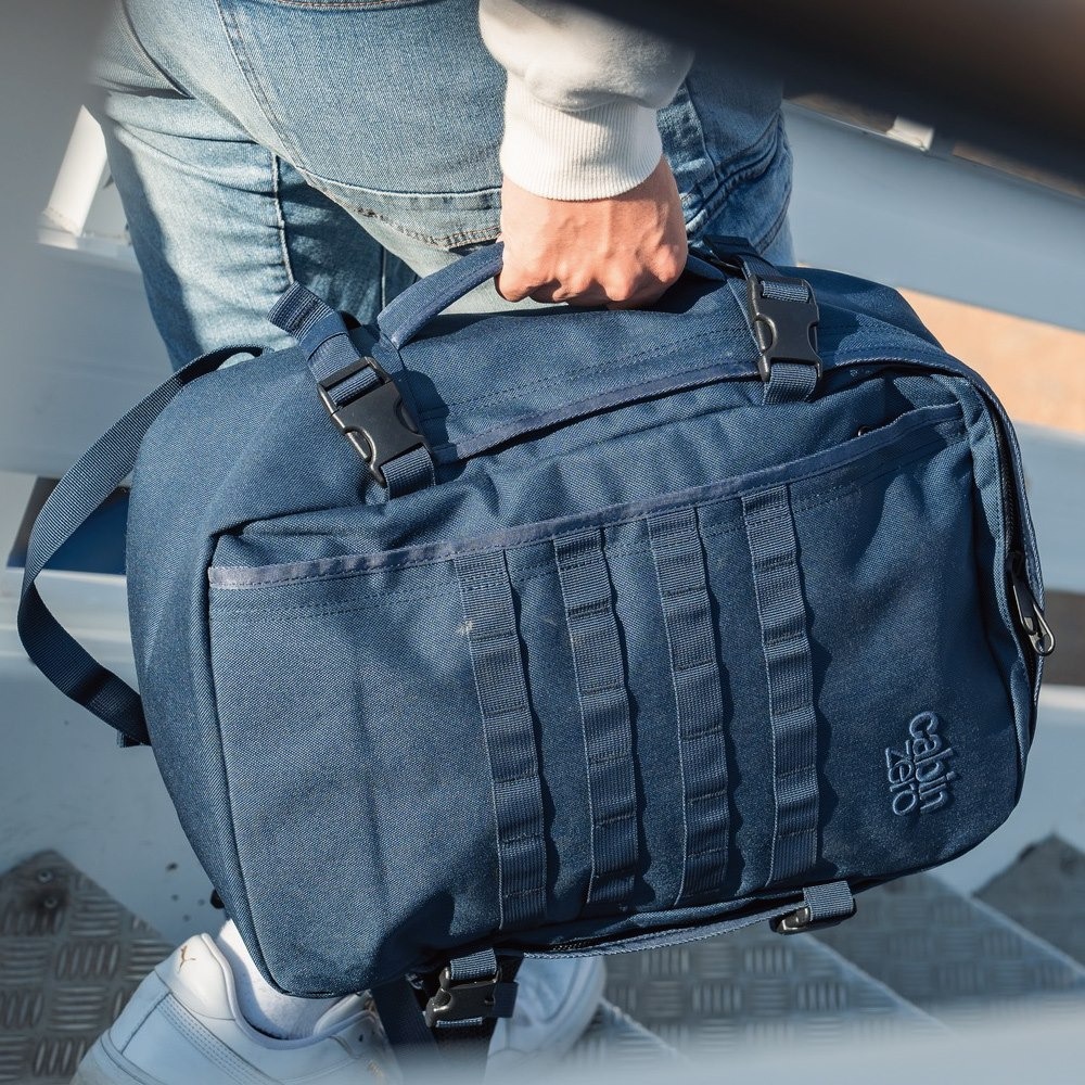 CabinZero 英國輕旅登機後背包 藍色 軍用款 36L 大容量 行李包 CC09BA8A4005