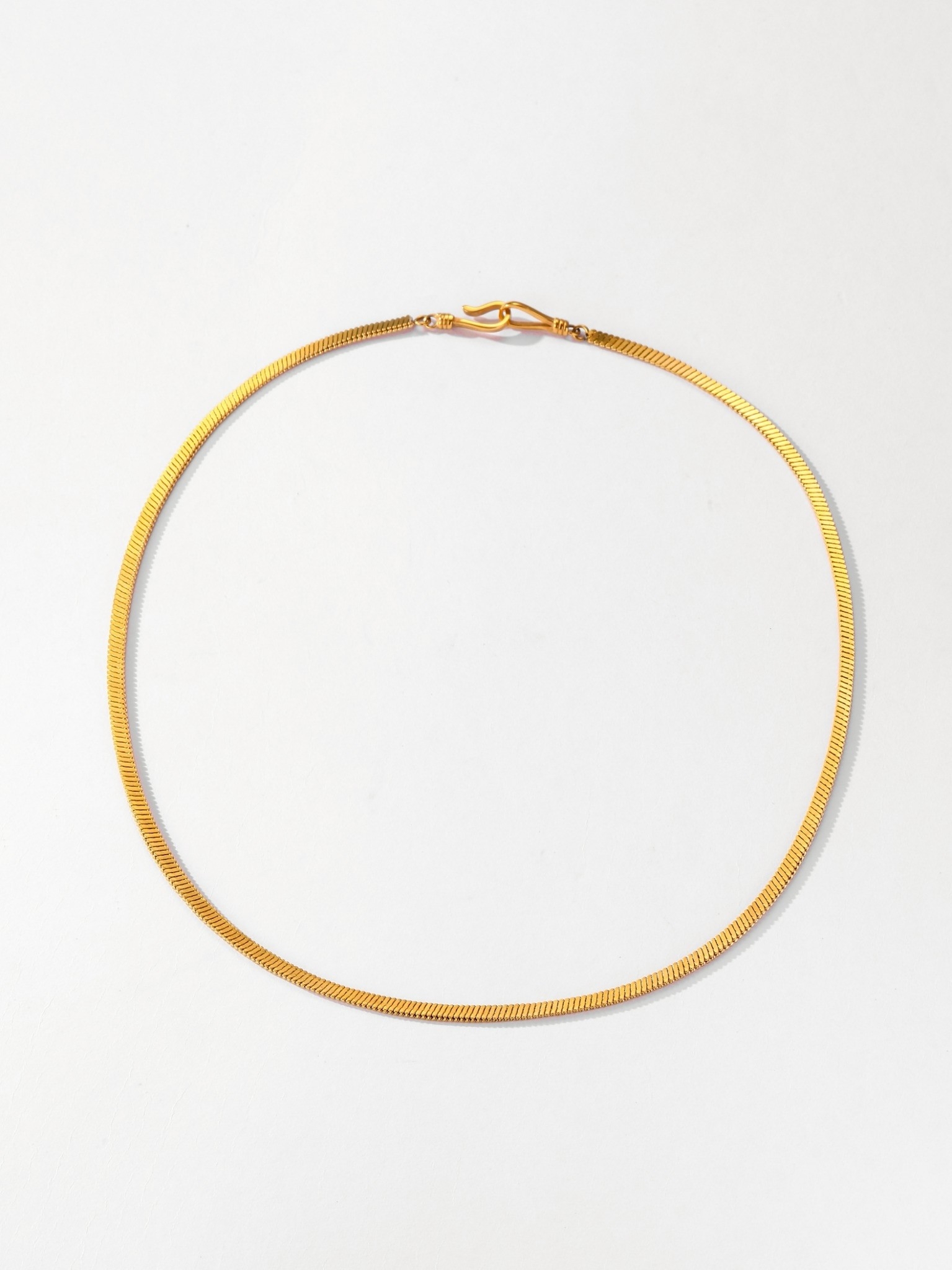 UCDF 基礎款 蛇骨 金 銀 掛扣 項鏈 UCA029