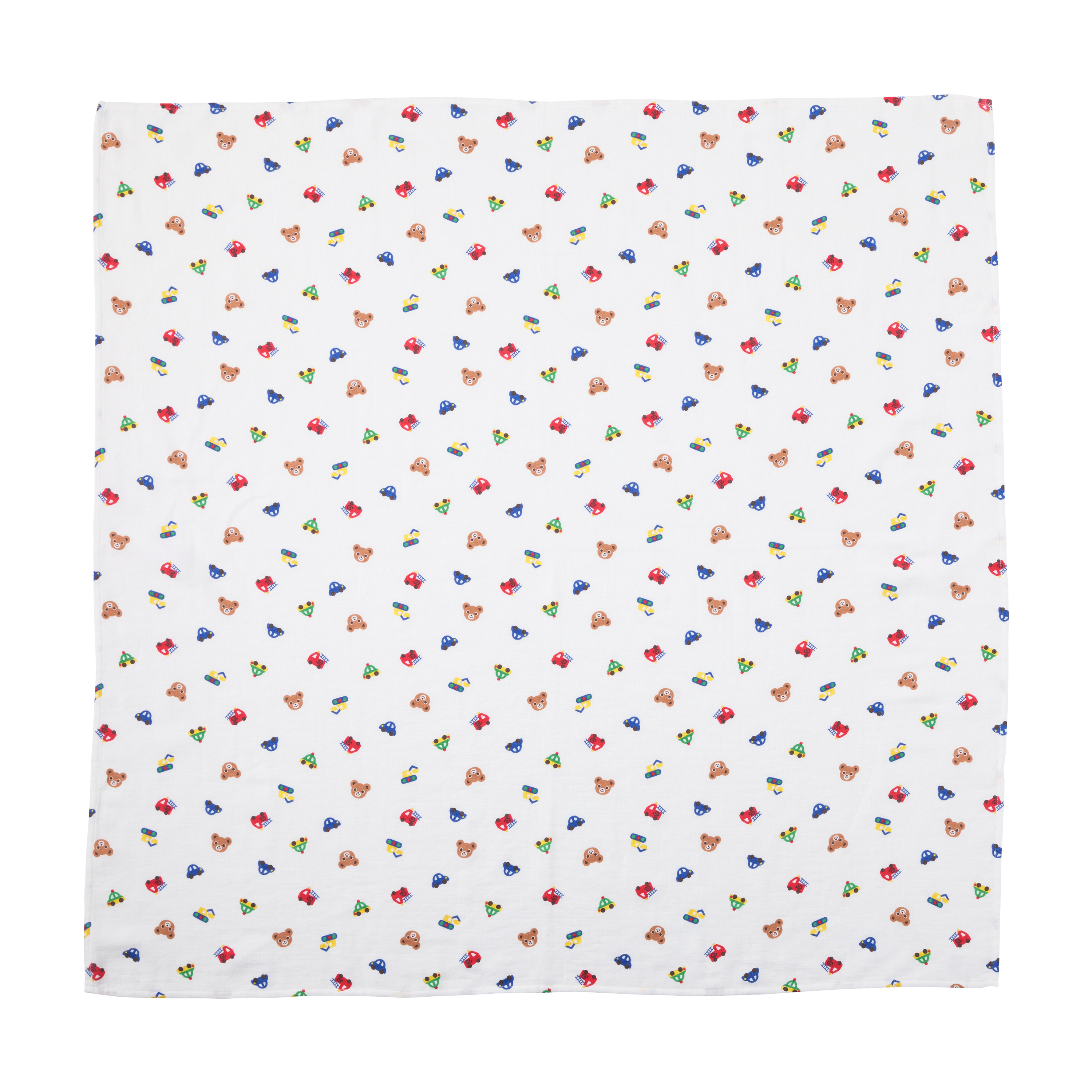 雙層紗布蓋毯-普吉熊