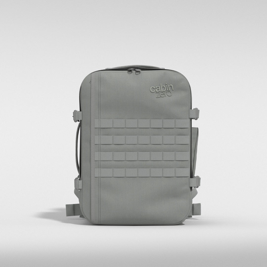 CabinZero 英國輕旅登機後背包 霧晨灰 軍用款 36L 大容量 行李包 CC09BACA4005