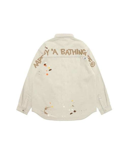 【AAPE】0123發售新品 AAPE MAIN LONG SLEEVE SHIRT