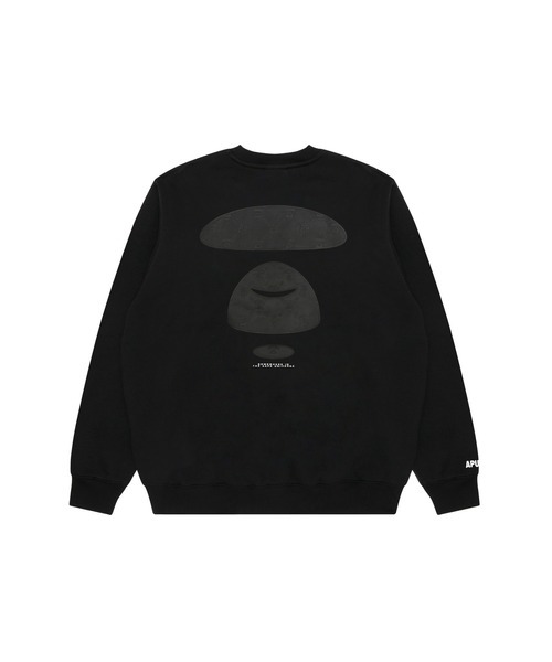 【AAPE】0123發售新品 AAPE MAIN CREW NECK SWEAT