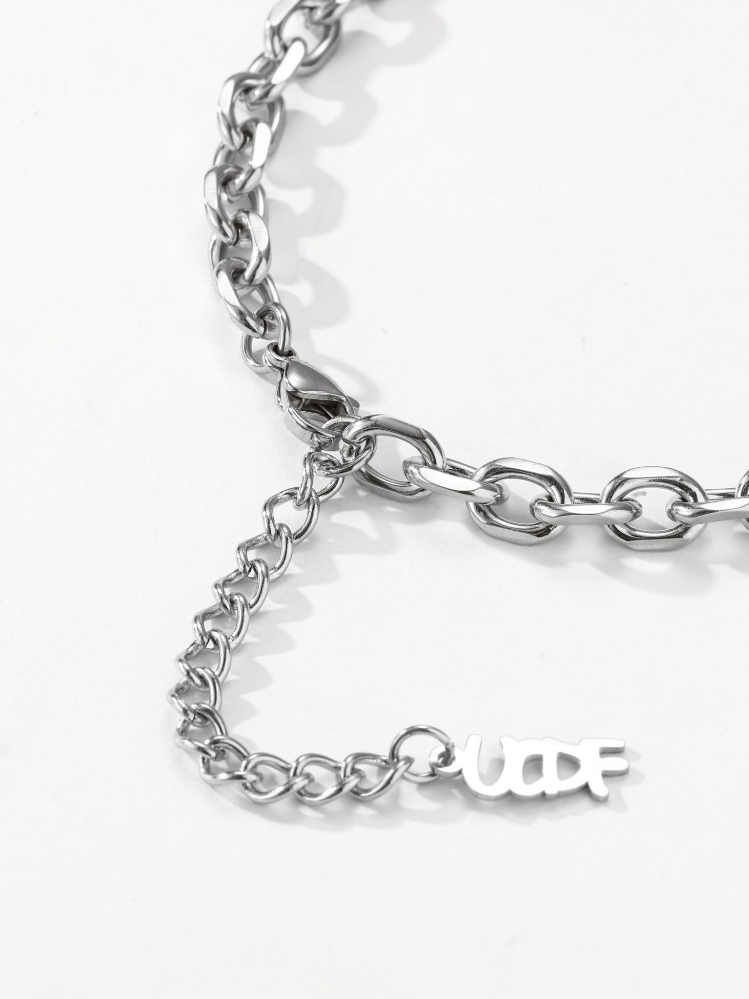 UCDF 設計感 菱形 星耀 O圈 項鏈 UCA028