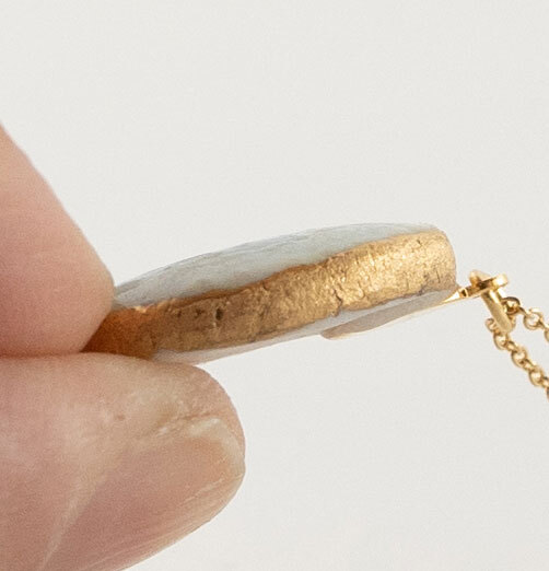 七窯社 - 海 波光項鏈 金