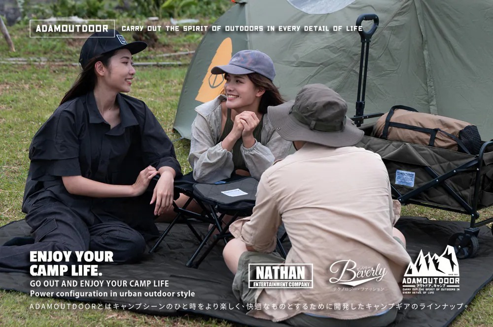 ADAMOUTDOOR 防水經典隨身野餐墊