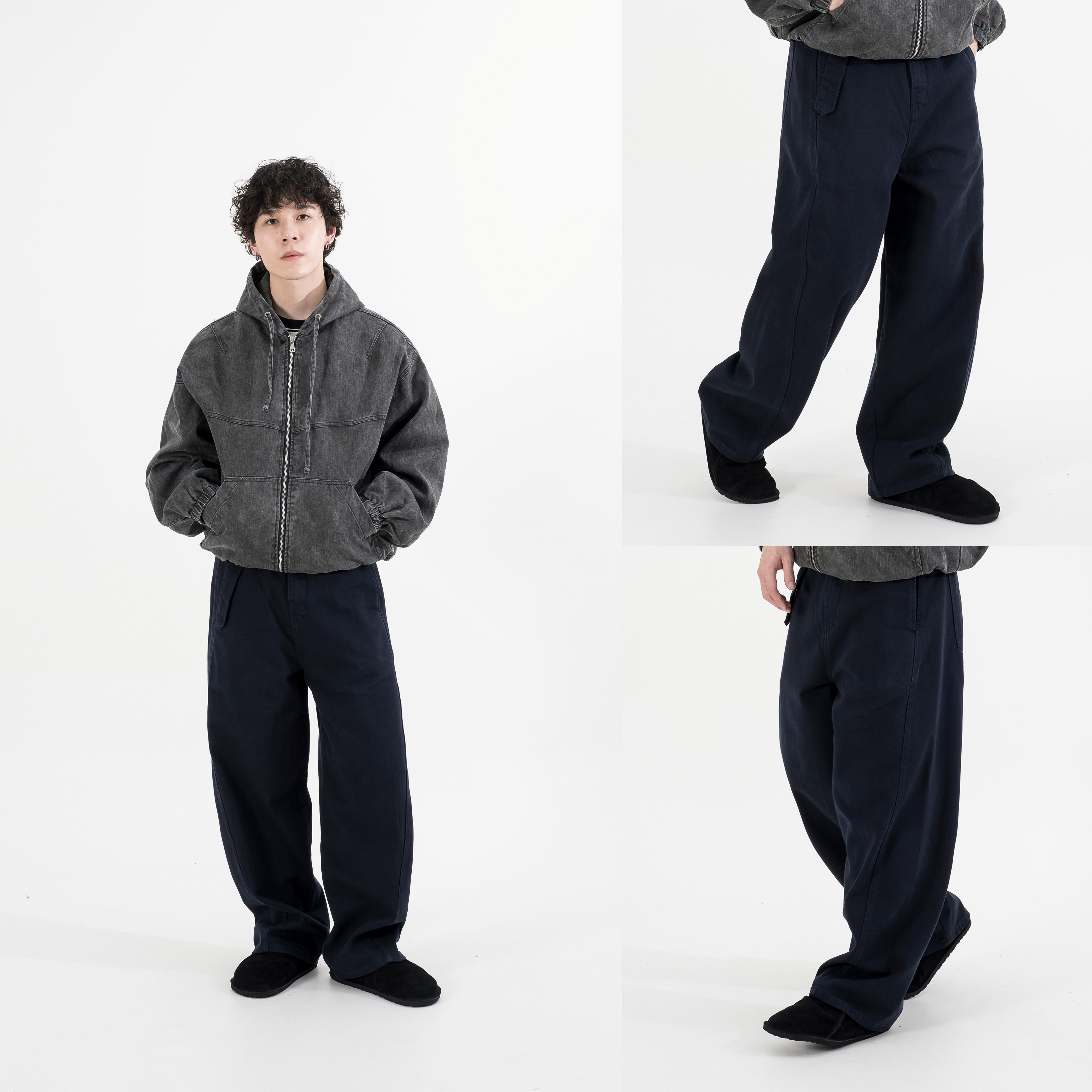 Suede Mules Slippers 麂皮 穆勒拖鞋 [SS-31]