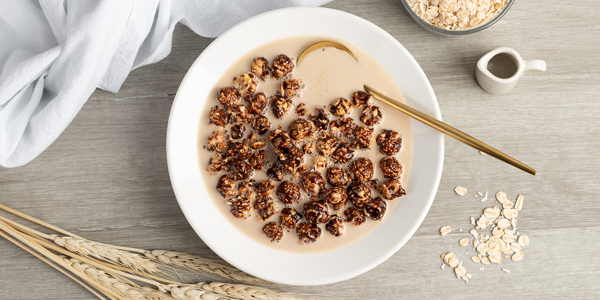 [期間限定｜巧克力燕麥奶爆米花 點此購買] (選用 OATLY 燕麥奶，全素/無乳糖友善)